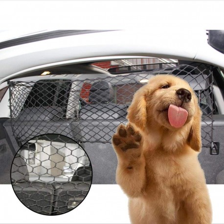 Red separadora de perros para coche - adiestramiento-perros